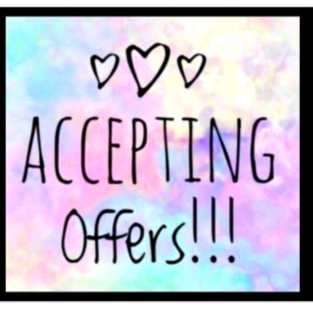 Always open to offers & negotiating!